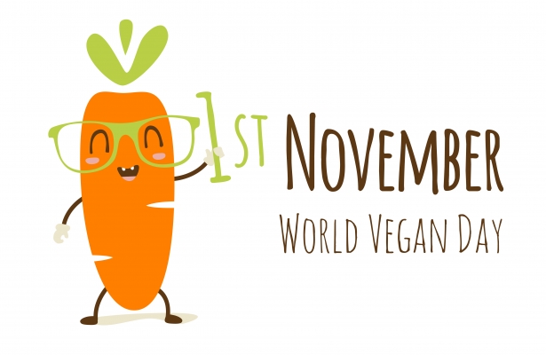 1st november world vegan day eat carrot