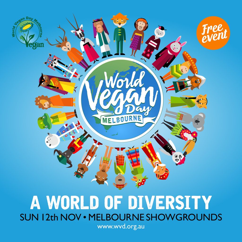 a world of diversity happyworld vegan day