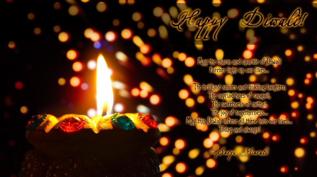 happy diwali may the charm and sparkle of diwali forever light up our lives