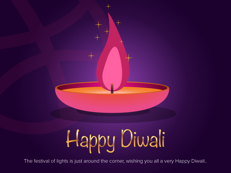 happy diwali the festival of lights is just around the corner, wishing you all a very happy diwali