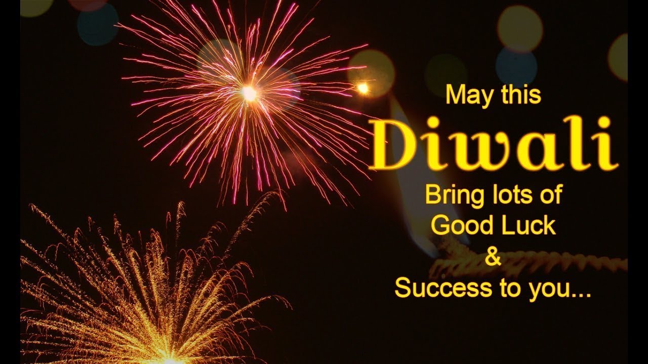 may this diwali bring lots of good luck & success to you