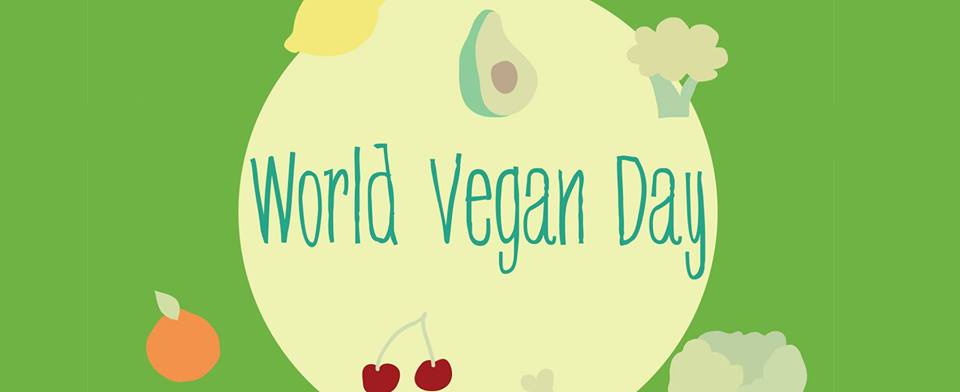 world vegan day banner