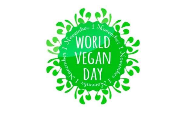 world vegan day november 1 logo