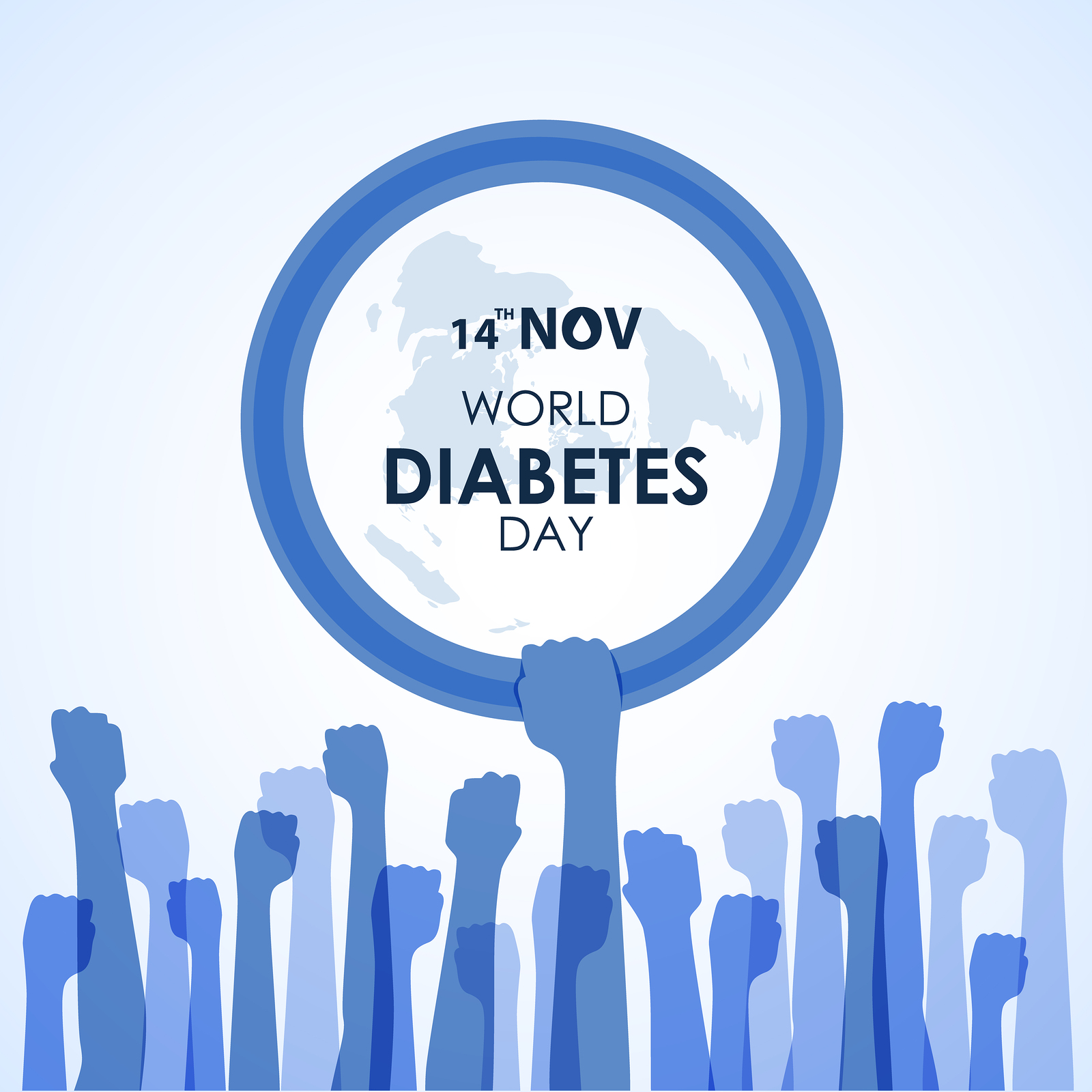 14th november world diabetes day illustration