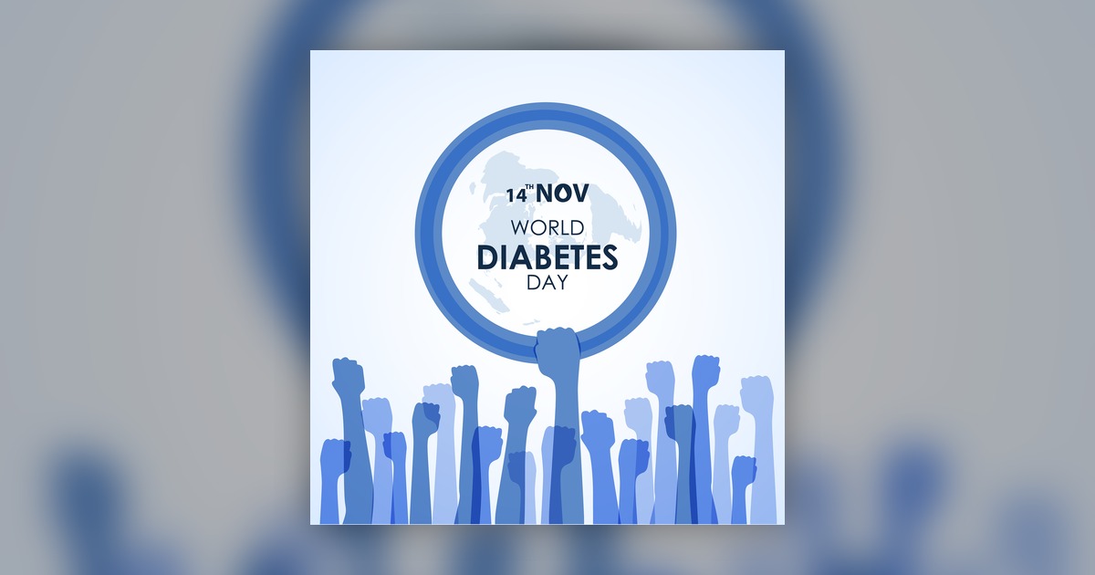 14th november world diabetes day image poster
