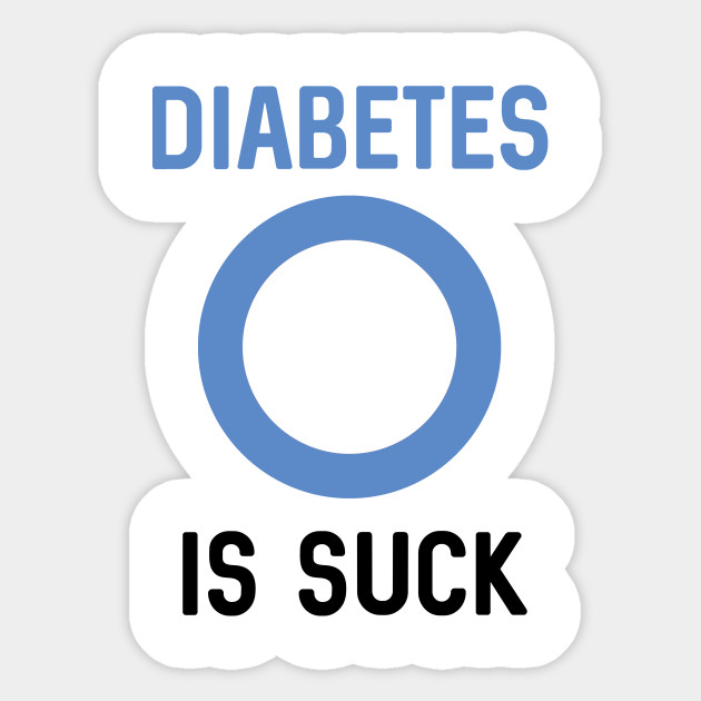 diabetes is suck world diabetes day illustration