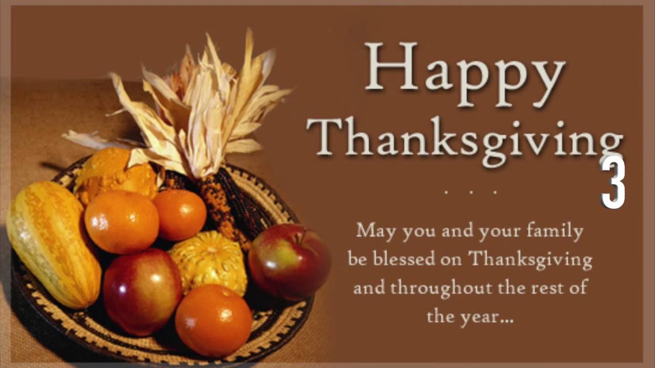 happy thanksgiving may you and your family be blessed on thanksgiving and throughout the rest of the year