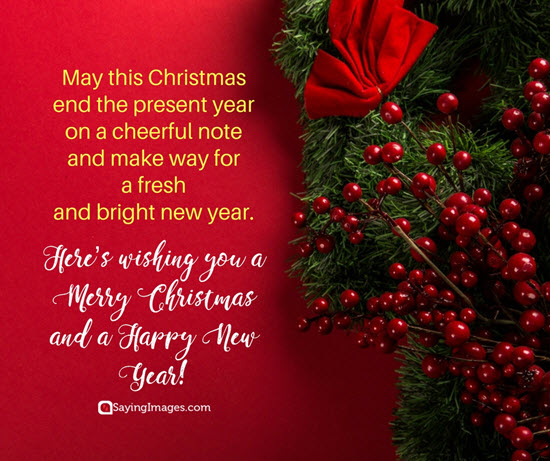 here’s wishing you a merry christmas and a happy new yea