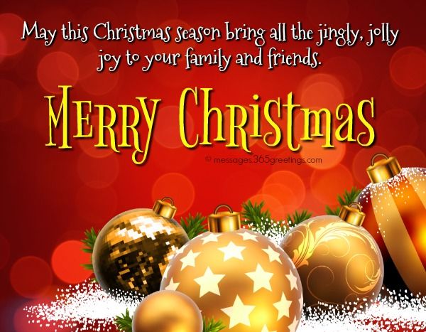 may this christmas season bring all the jingly, jolly joy to your family and friends merry christmas