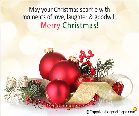 may your christmas sparkle with moments of love, laughter & goodwill merry christmas