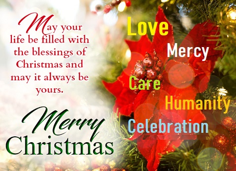 may your life be filled with the blessings of christmas and may it always be yours merry christmas