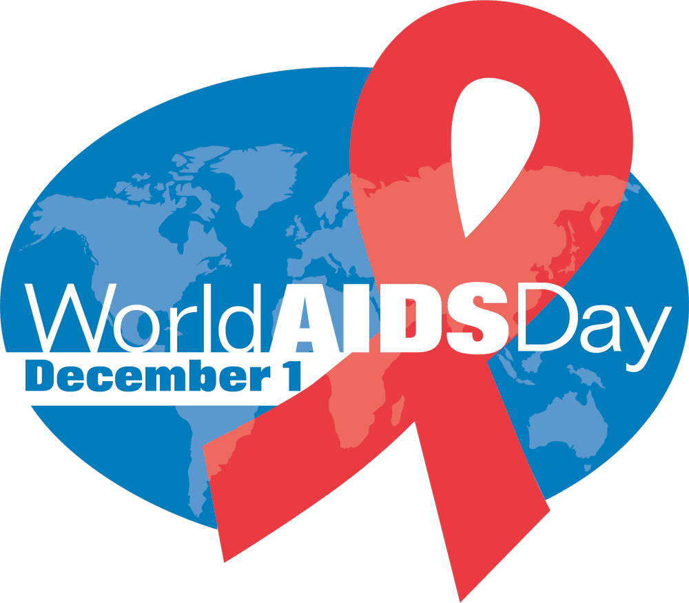 world aids day december 1 clipart