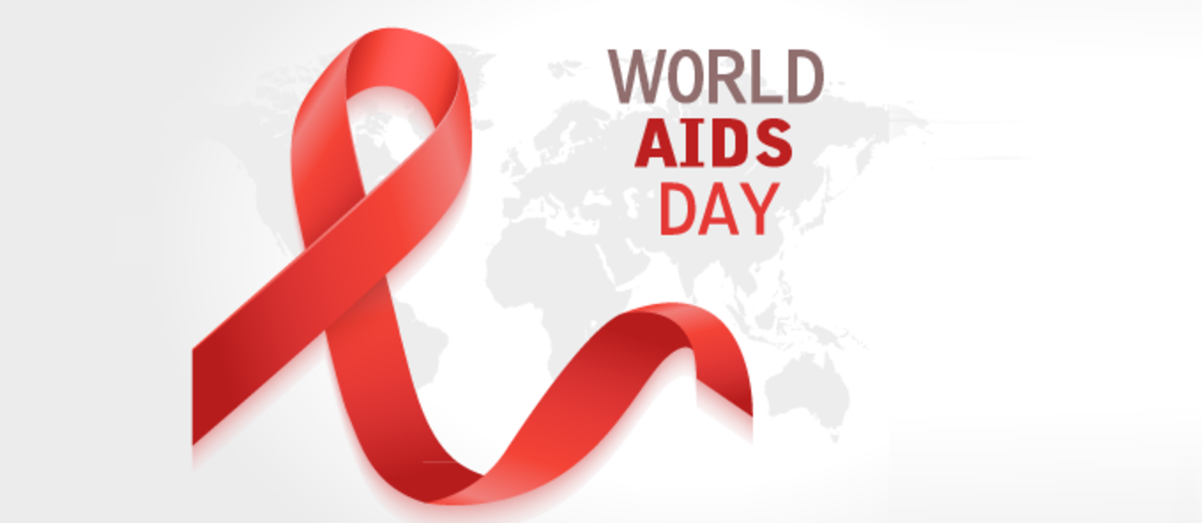 world aids day red ribbon