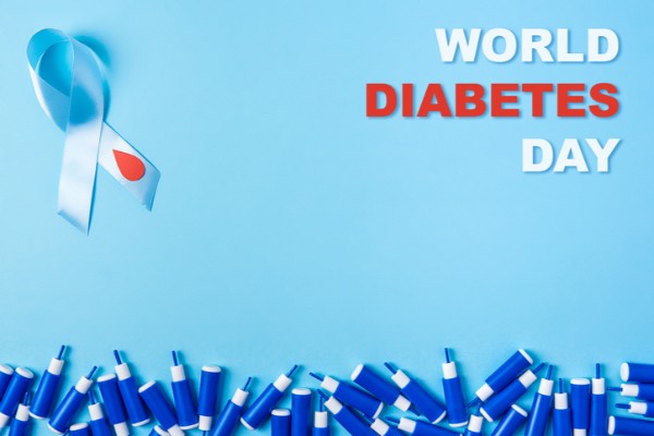 world diabetes day ribbon picture