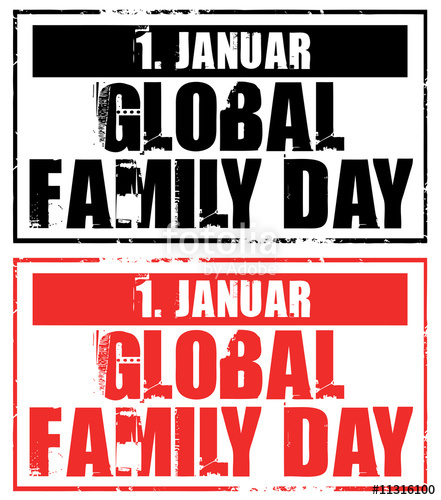 1 january global family day