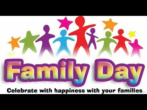 family day celebrate with happiness with your families