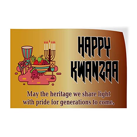 happy kwanzaa may the heritage we share light with pride for generations to come
