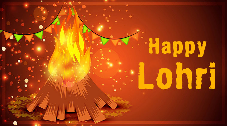happy lohri bonfire bonfire ecard