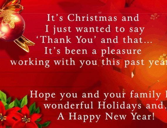 hope you and your family wonderful holidays