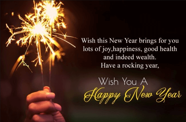 wish you a happy new year
