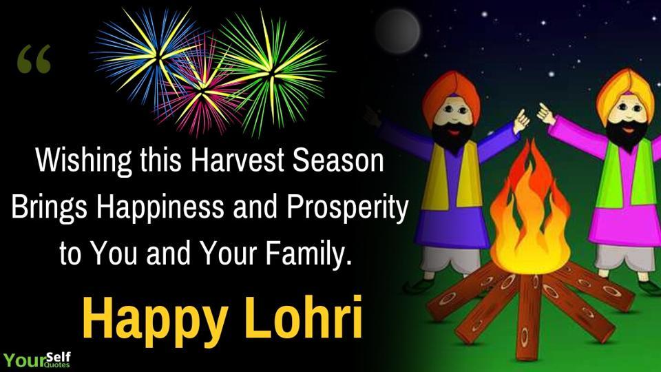 wishing this harvest season brings happiness and prosperity to you and your family happy lohri