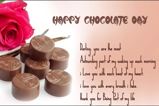happy Chocolate day darling