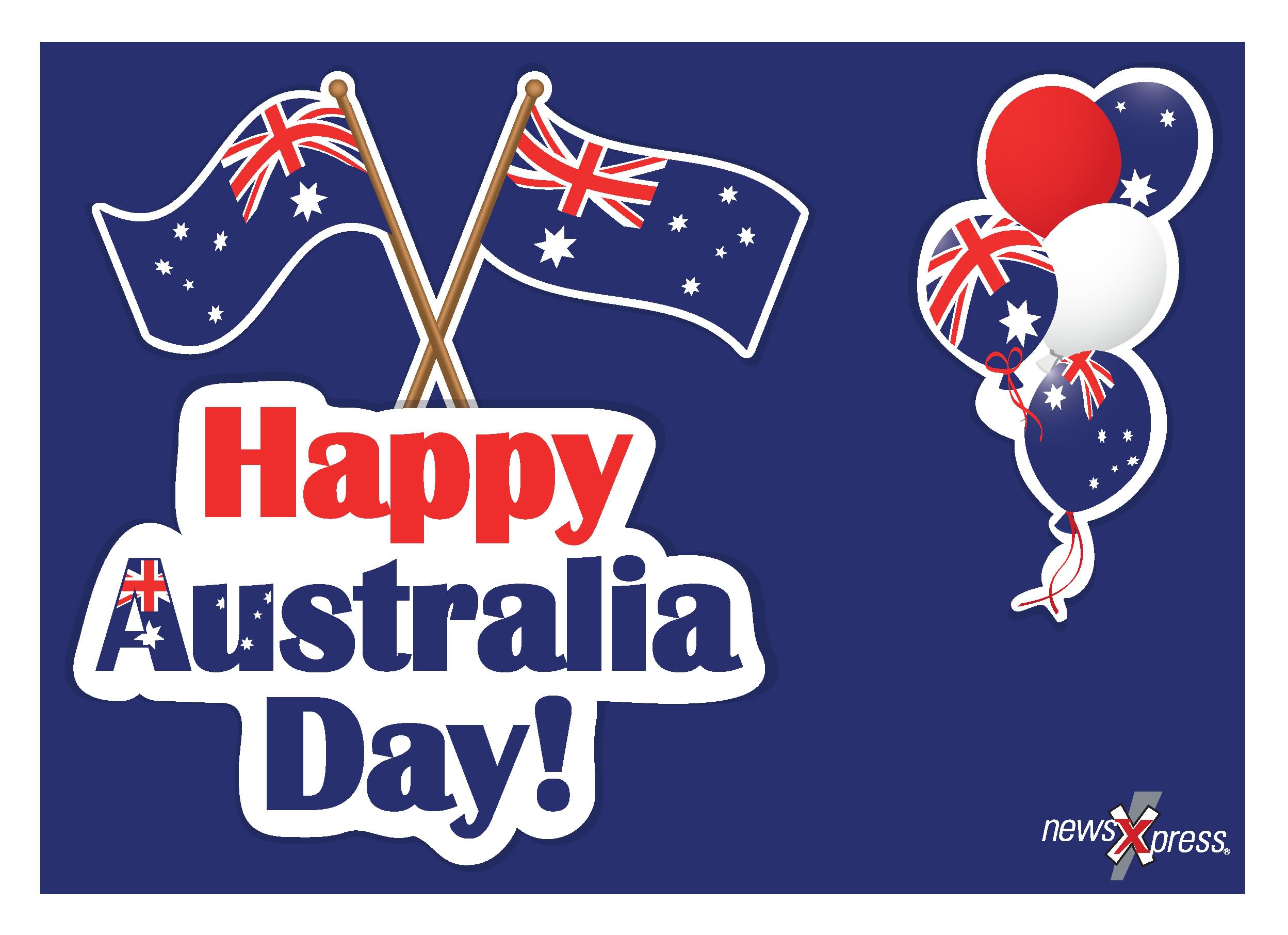 happy australia day card