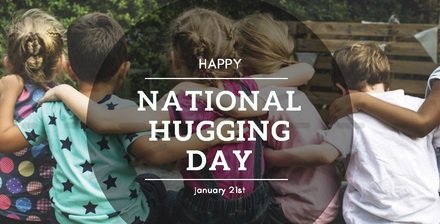 happy national hugging day