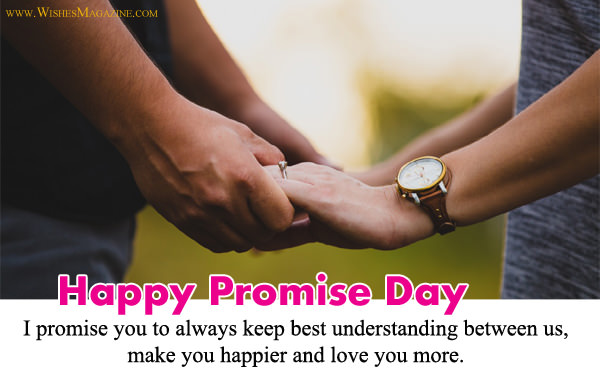 happy promise day i promise you to always keep best understanding between us