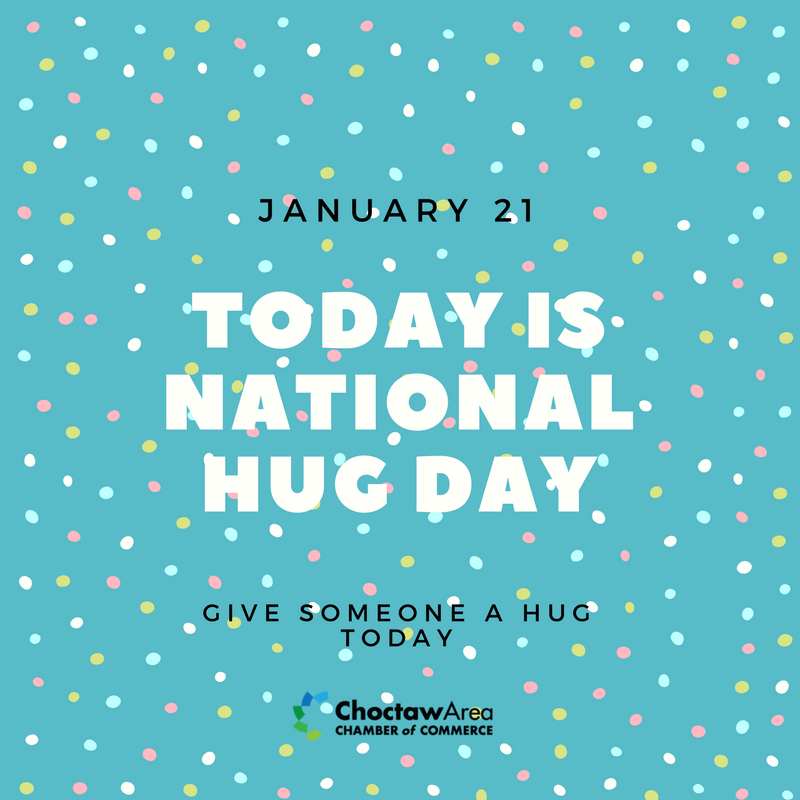 january 21 today is national hug day card