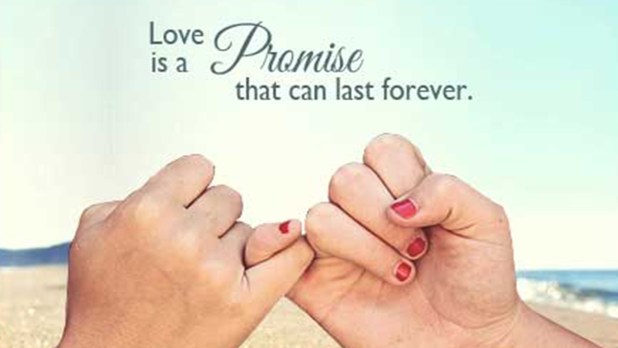 love is a promise that can last forever happy promise day