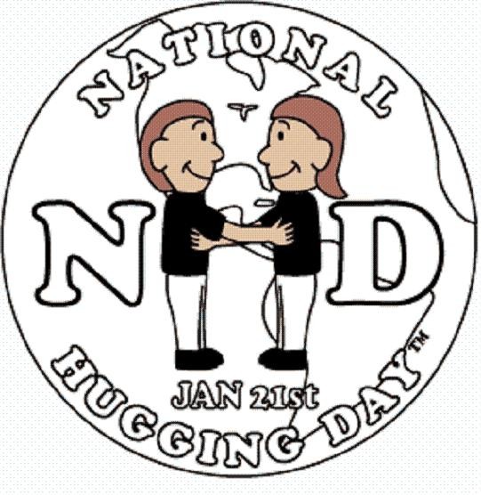 national hugging day jan 21st