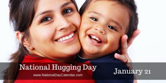 national hugging day january 21