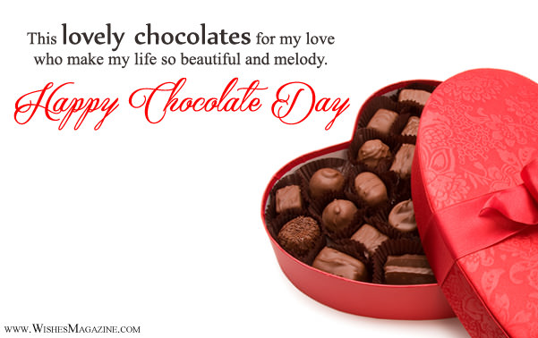 this lovely chocolates for my love happy Chocolate day