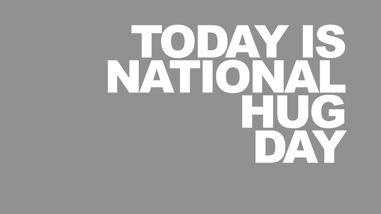 today is national hugging day image