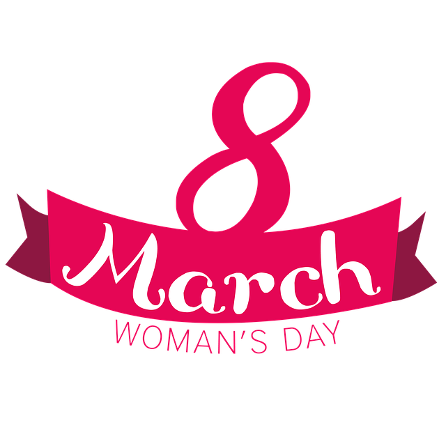 8 march womans day clipart