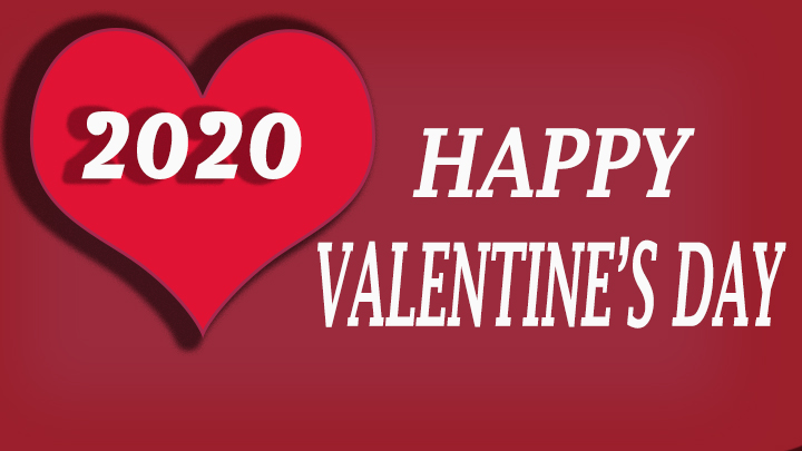 happy valentine’s day 2020 card