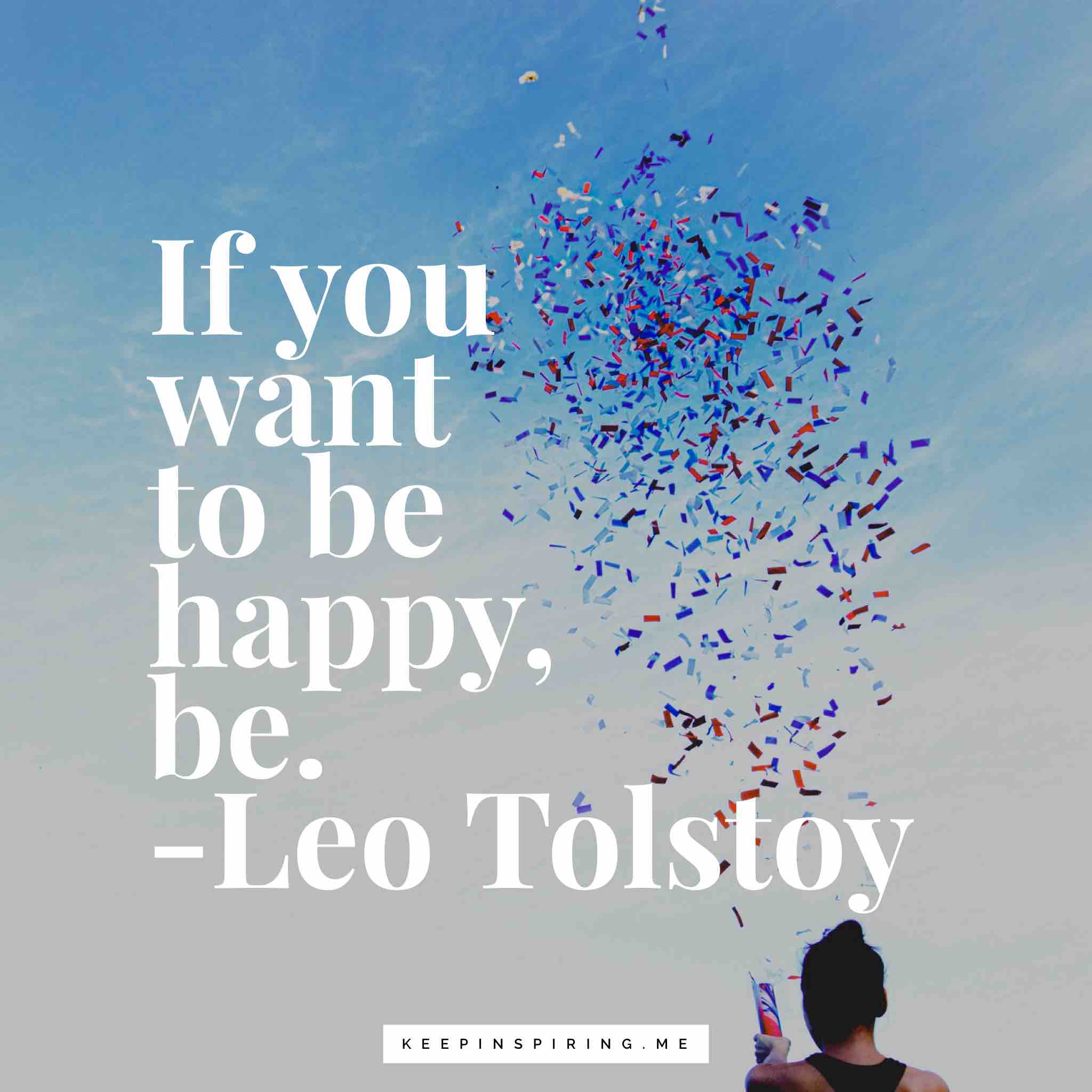 If You Want To Be Happy Be Leo Tolstoy