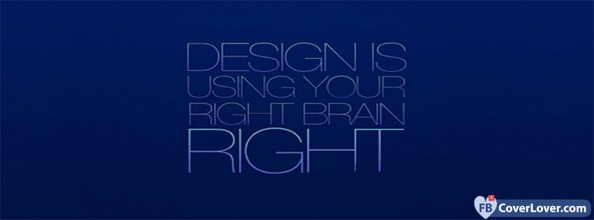 design is using your right brain right
