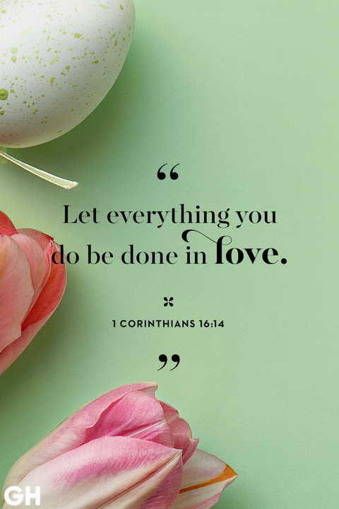 let everything you do be done in love.