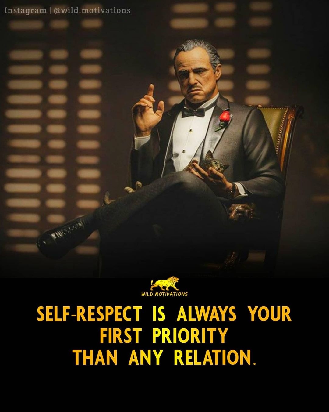 Self respect is always your first priority than any relation.