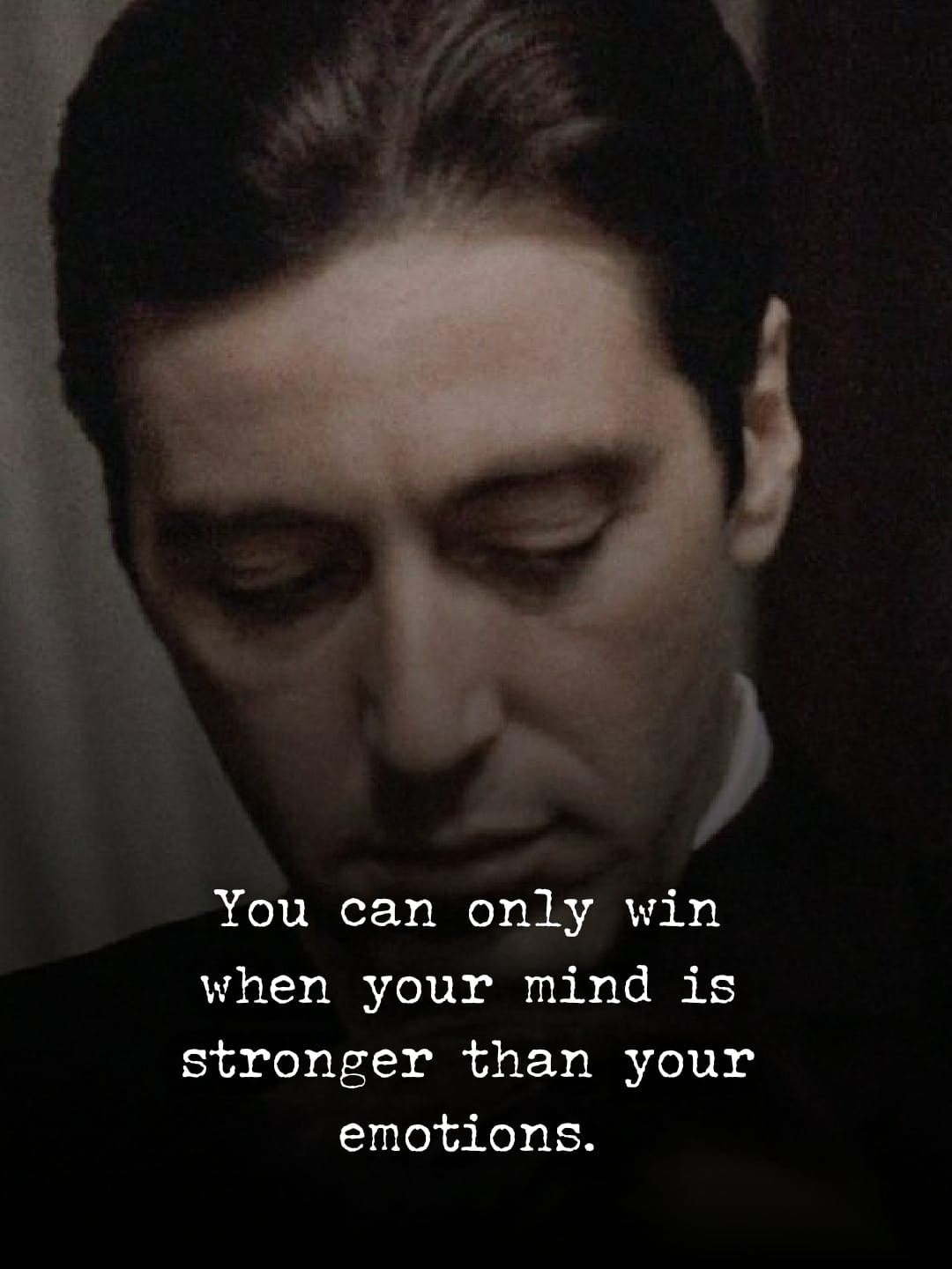 You can only win when your mind is stronger than your emotions. – Brian Weiner